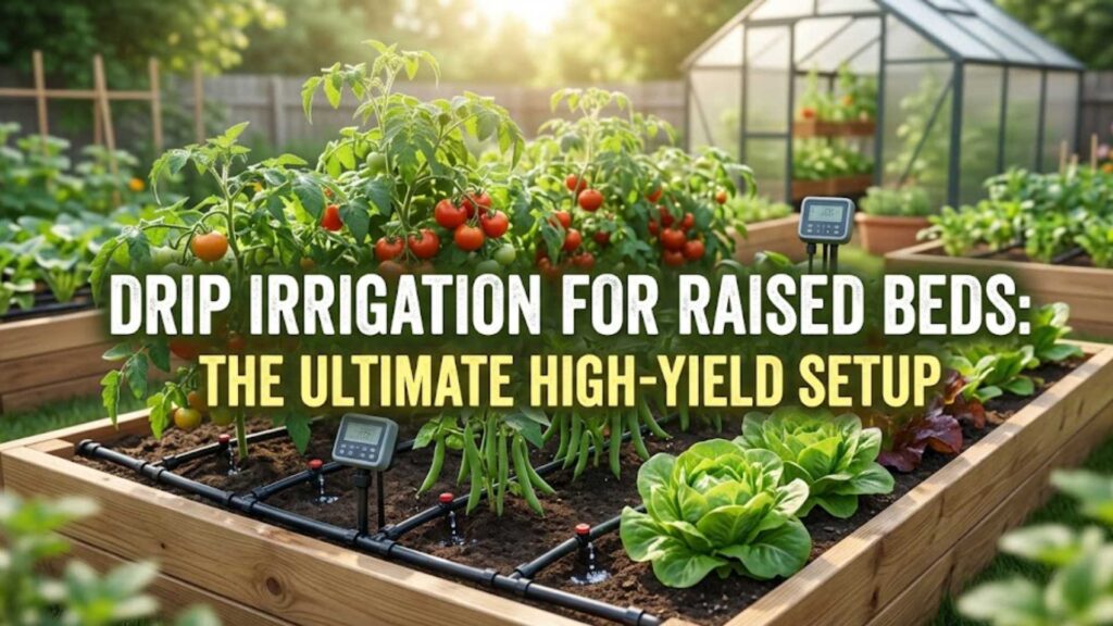 Drip Irrigation for Raised Beds The Ultimate High-Yield Setup