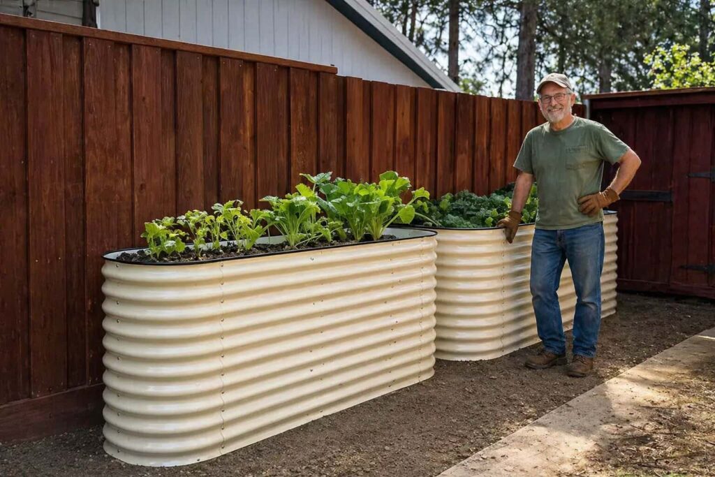 Raised Bed Height forr seniors - 32 inches