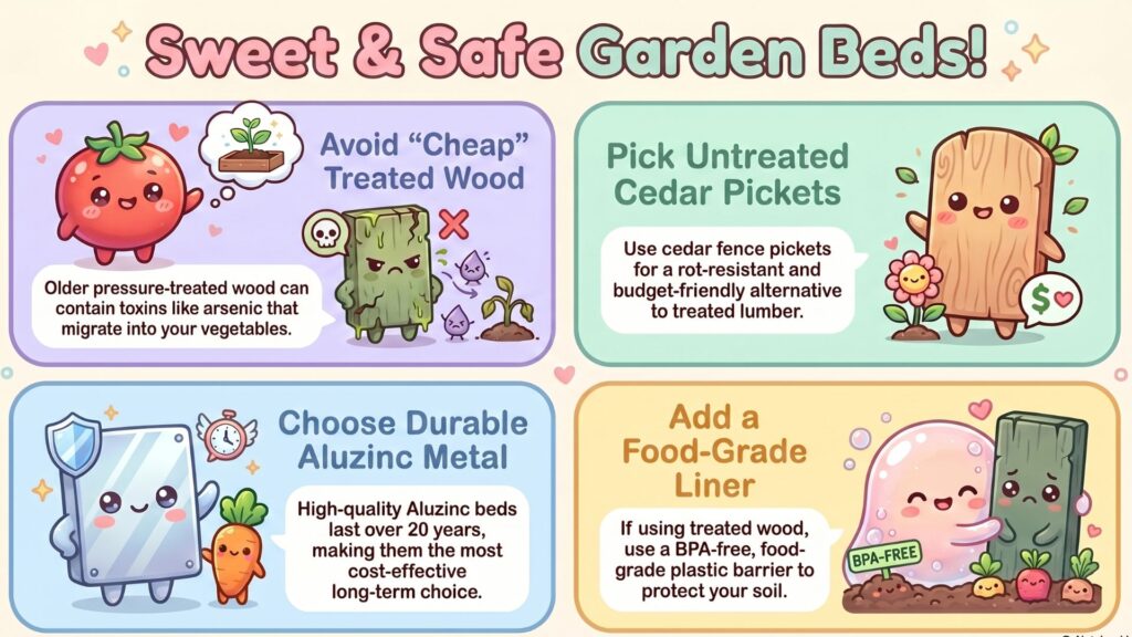 Sweet and Safe Garden Beds