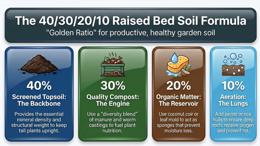 The 40/30/20/10 Soil Ratio