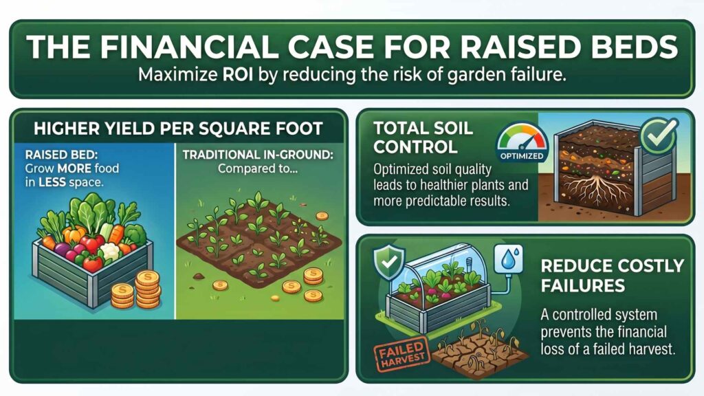 Why Raised Bed Gardening Makes Financial Sense
