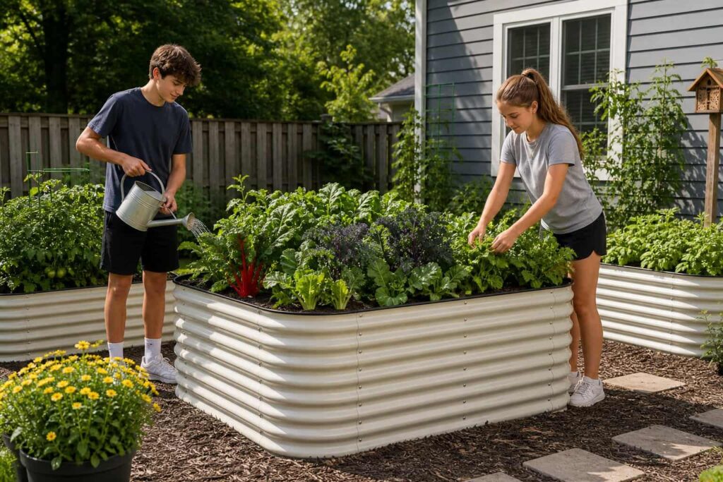 Ages over 10 When Gardening Becomes Shared
