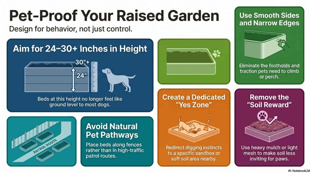 Pet-Proof Your Raised Garden