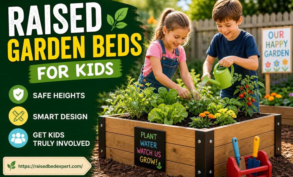 Raised Garden Beds for Kids