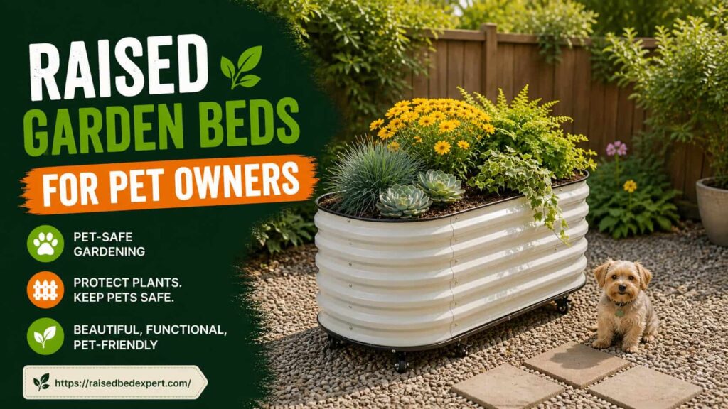 Raised Garden Beds for Pet Owners